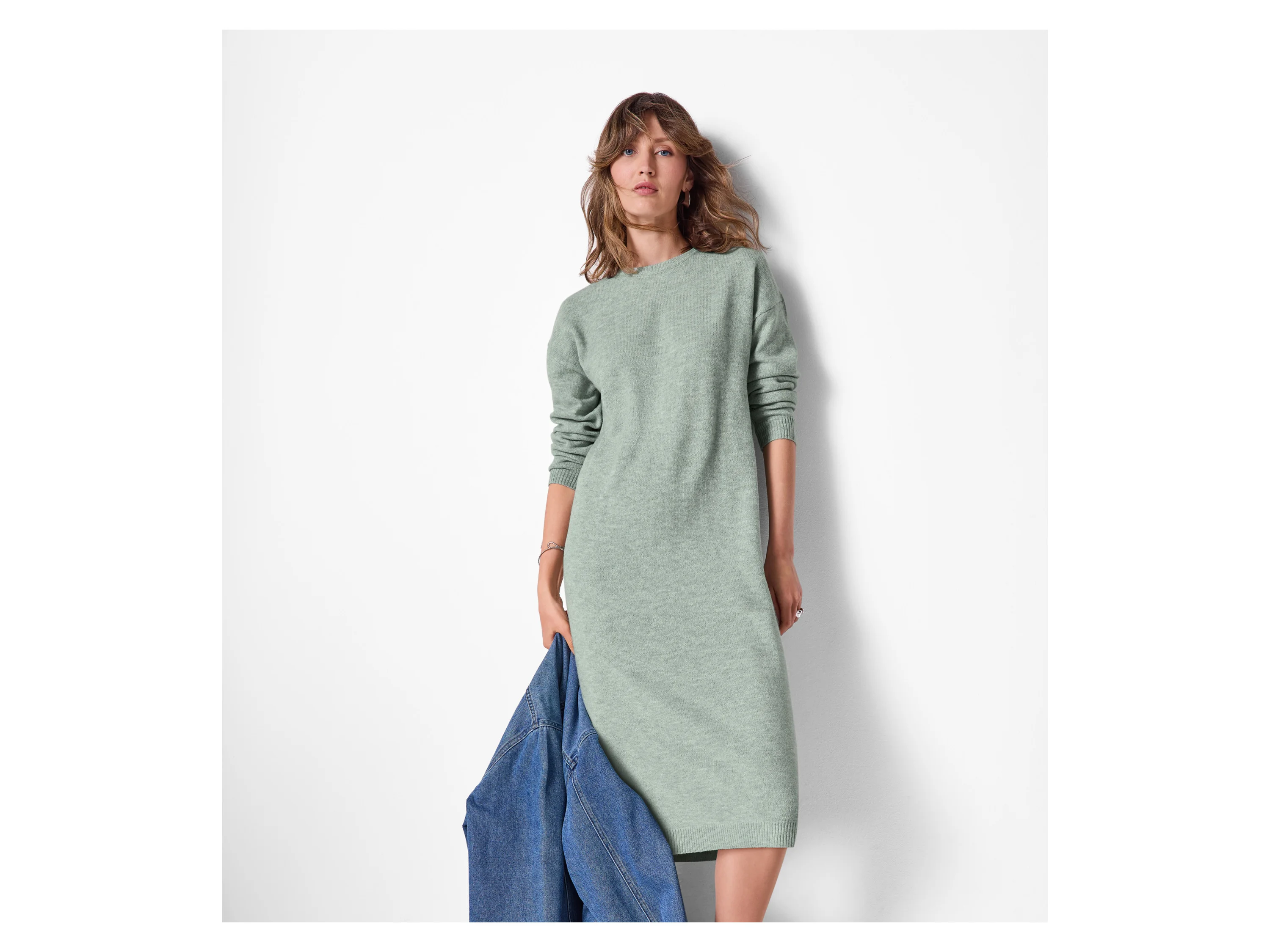 ESMARA® Damen Kleid (Grün, S(36/38)) – Bild 2 von 3