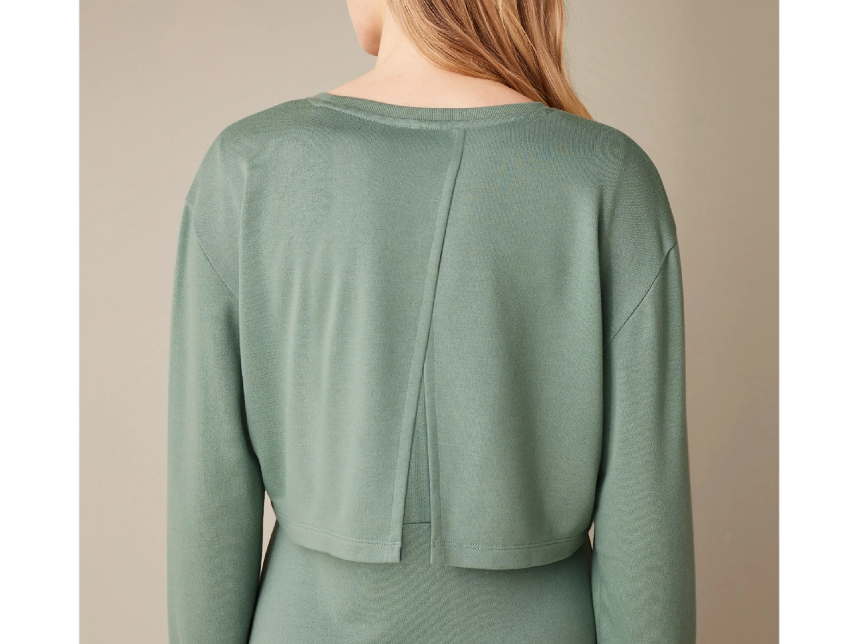 ESMARA® Damen Kleid (Grün, L(44/46)) – Bild 4 von 4