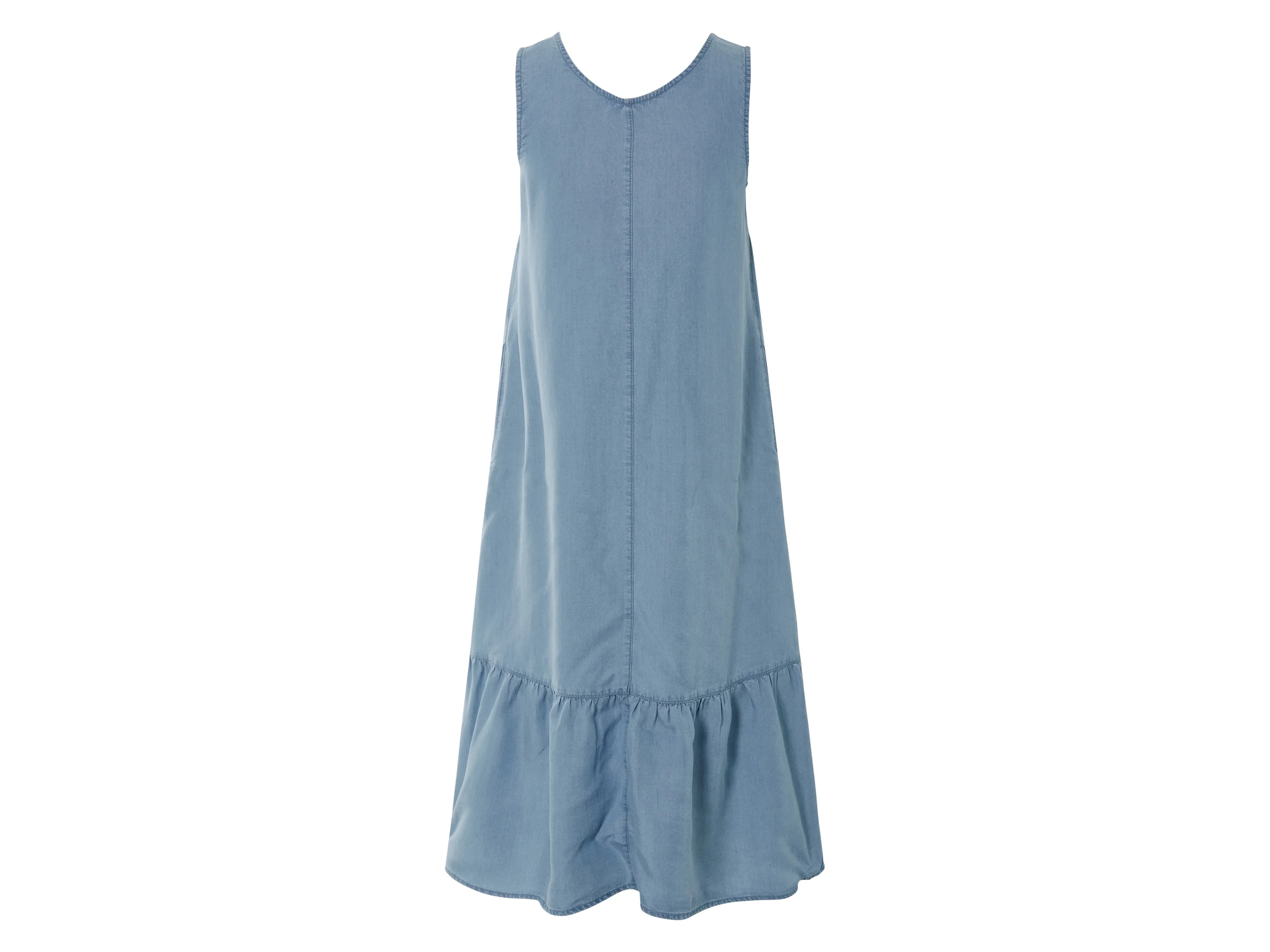 ESMARA® Damen Kleid (Hellblau, 40) – Bild 3 von 4