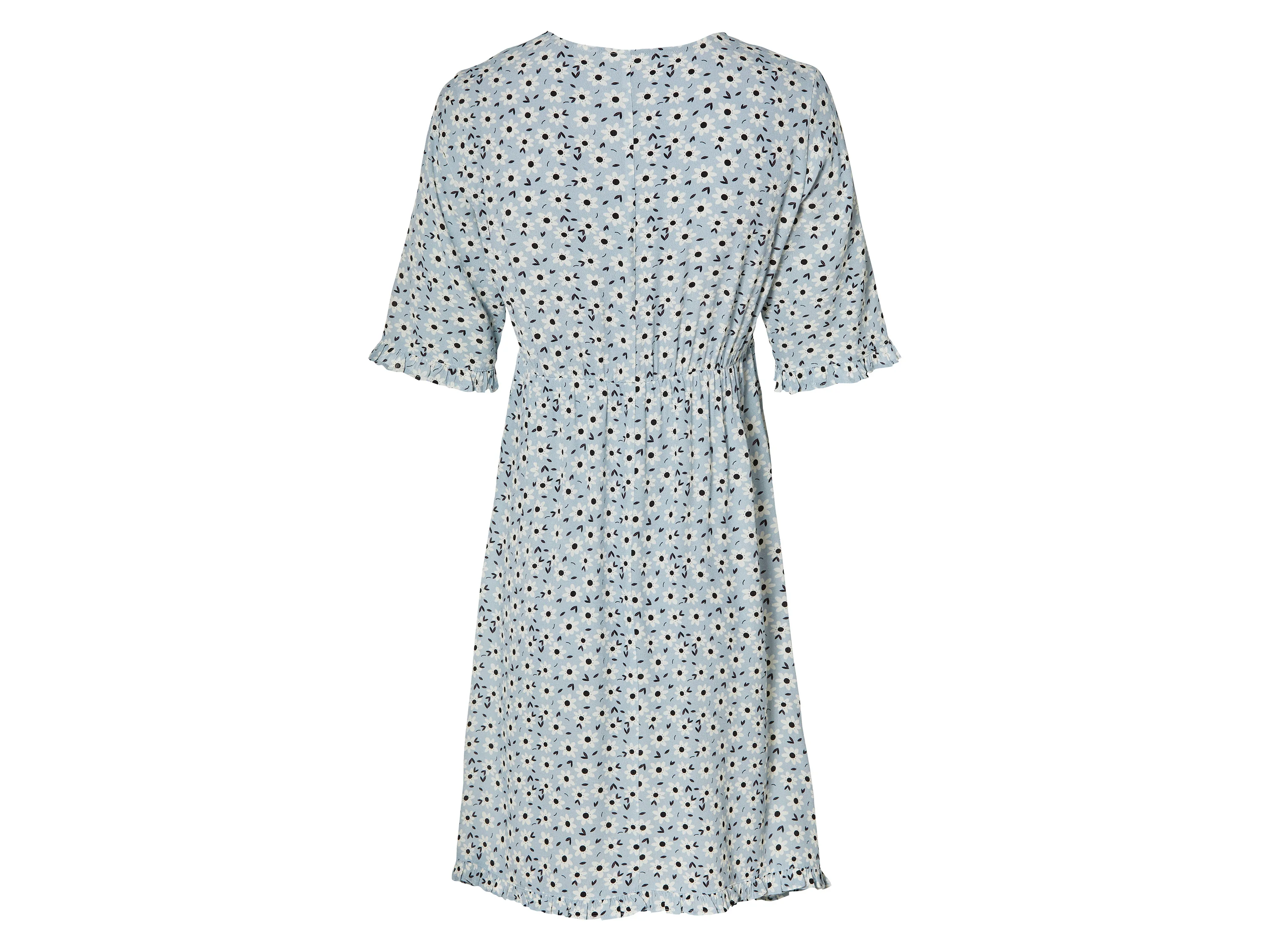ESMARA® Damen Kleid (Hellblau, 42) – Bild 3 von 3