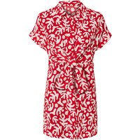 ESMARA® Damen Kleid kurz (Rot, S (36/38))