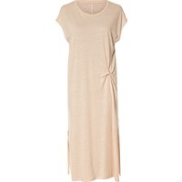 ESMARA® Damen Kleid Midi (Beige, L (44/46))
