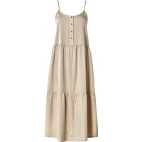 ESMARA® Damen Kleid Midi (Beige, 42)