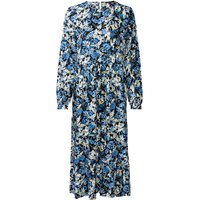 ESMARA® Damen Kleid midi (Blau, 40)