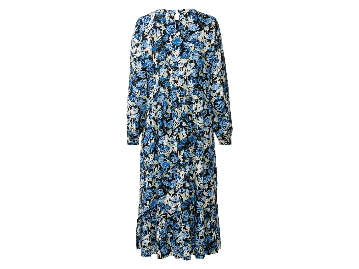 ESMARA® Damen Kleid midi (Blau, 40) – Bild 2 von 2