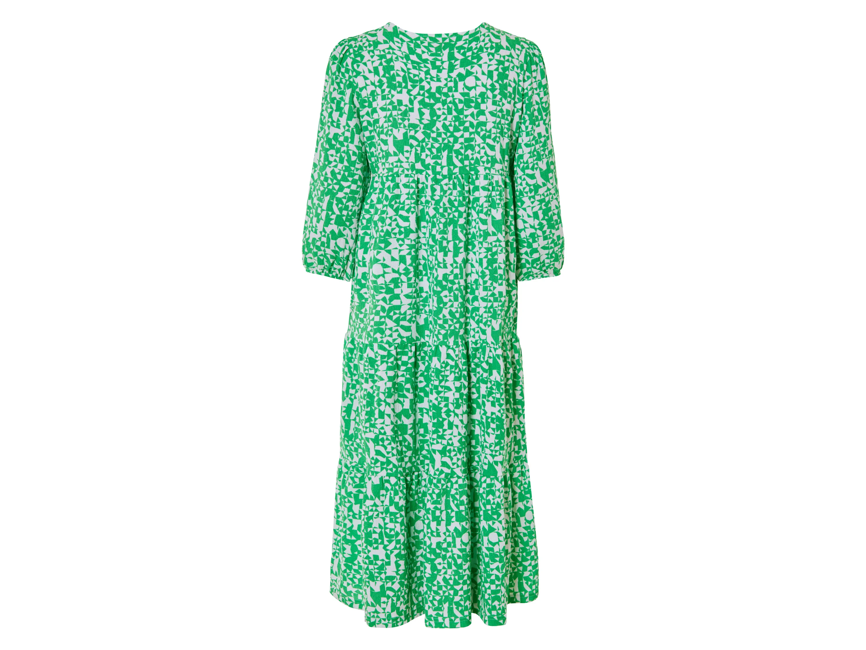 ESMARA® Damen Kleid Midi (Grün, S(36/38)) – Bild 3 von 4