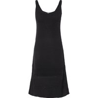 ESMARA® Damen Kleid Midi (Schwarz, L(44/46))