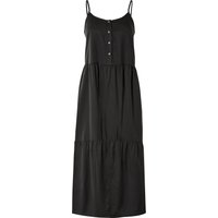 ESMARA® Damen Kleid Midi (Schwarz, 42)