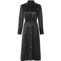 ESMARA® Damen Kleid Midi (Schwarz, 38)