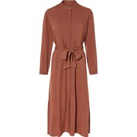 ESMARA® Damen Kleid Midi (terracotta, 38)