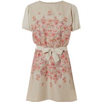 ESMARA® Damen Kleid Mini (Beige, 40)