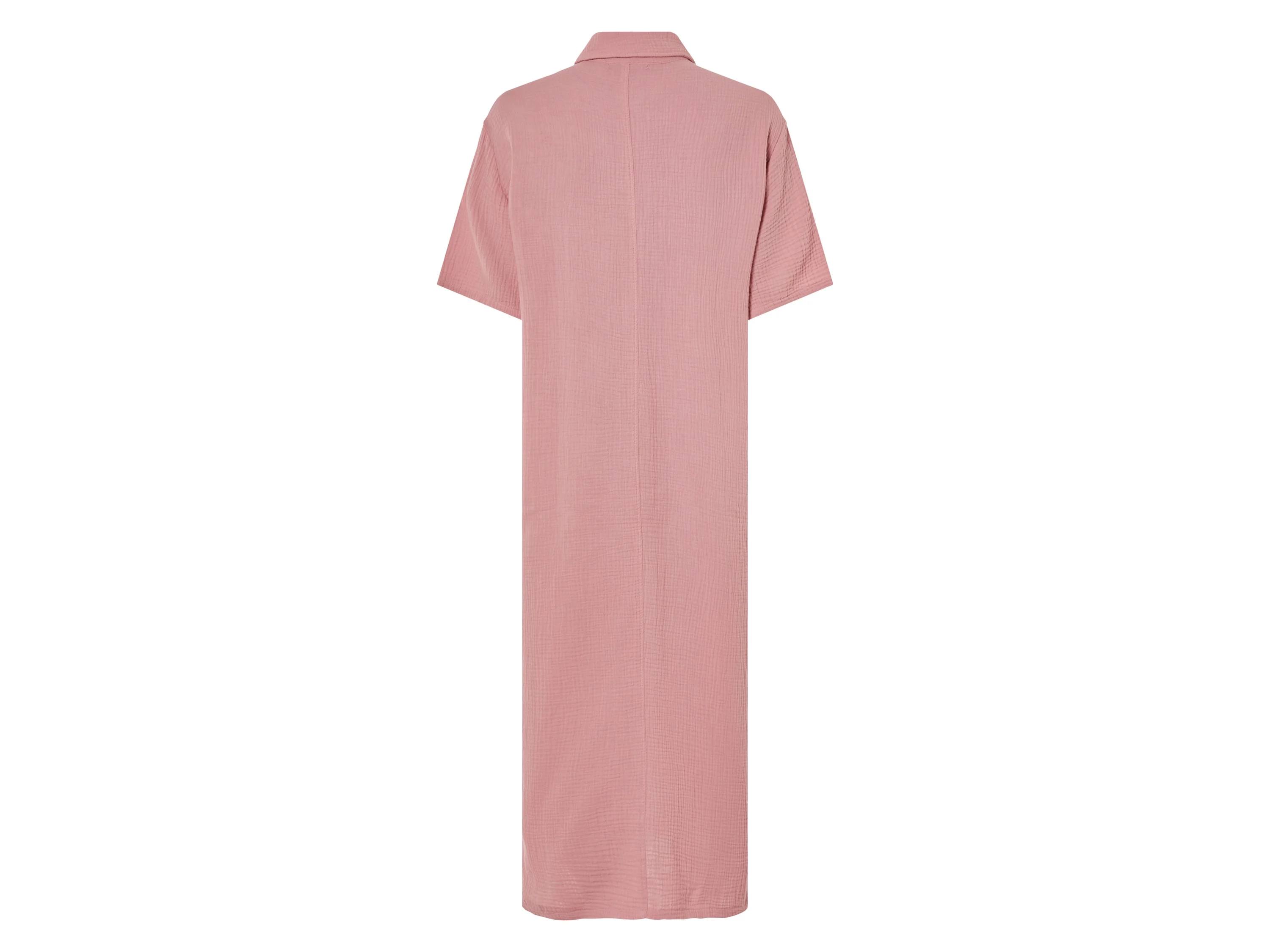 ESMARA® Damen Kleid Musselin (Rosa, M(40/42)) – Bild 3 von 4