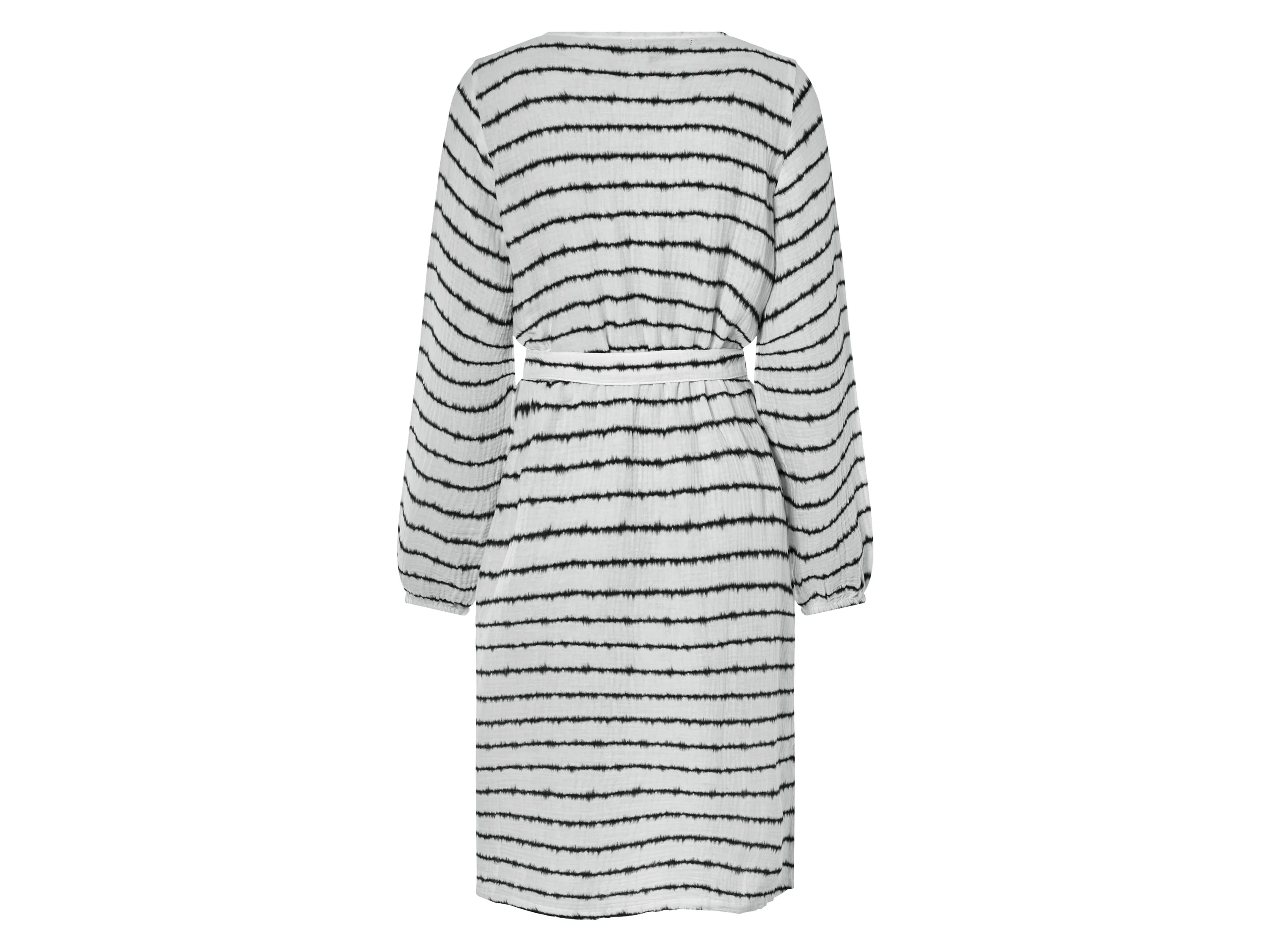 ESMARA® Damen Kleid Musselin (Weiß, M(40/42)) – Bild 3 von 4