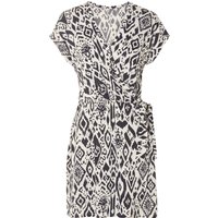 ESMARA® Damen Kleid (Muster/creme, S(36/38))