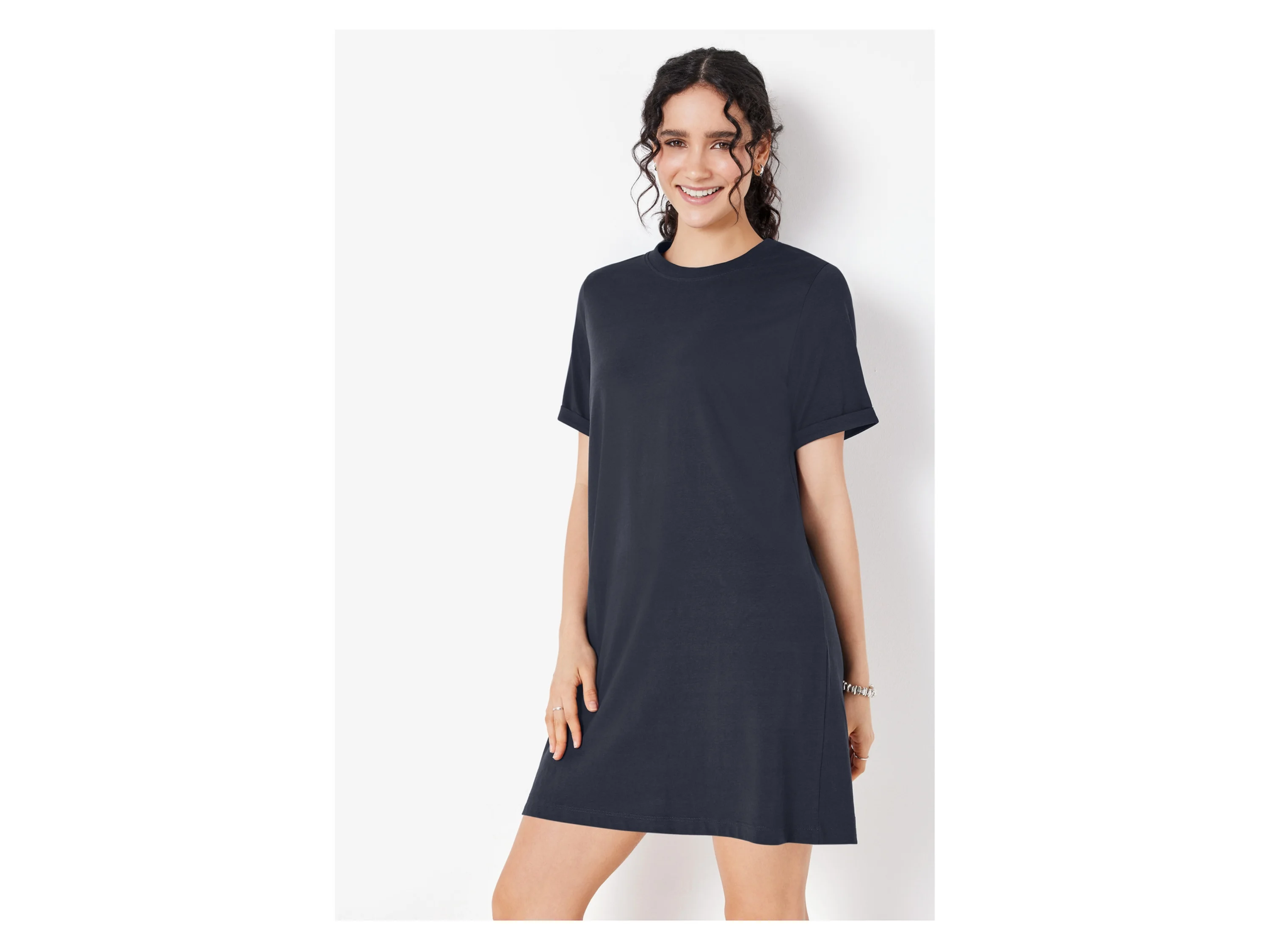 ESMARA® Damen Kleid (Navy, S(36/38)) – Bild 2 von 4