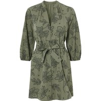 ESMARA® Damen Kleid (Olive, S(36/38))