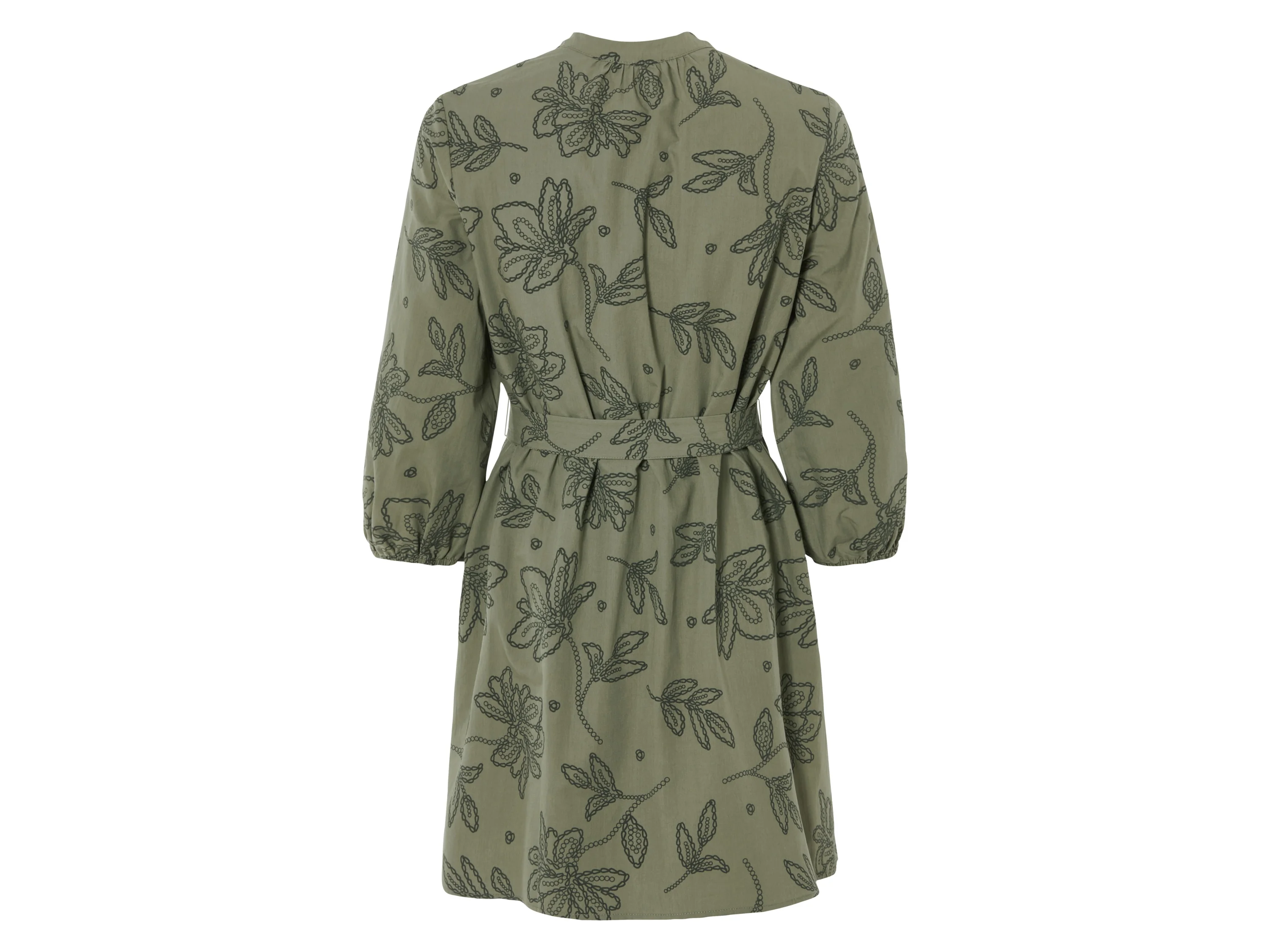 ESMARA® Damen Kleid (Olive, S(36/38)) – Bild 3 von 4