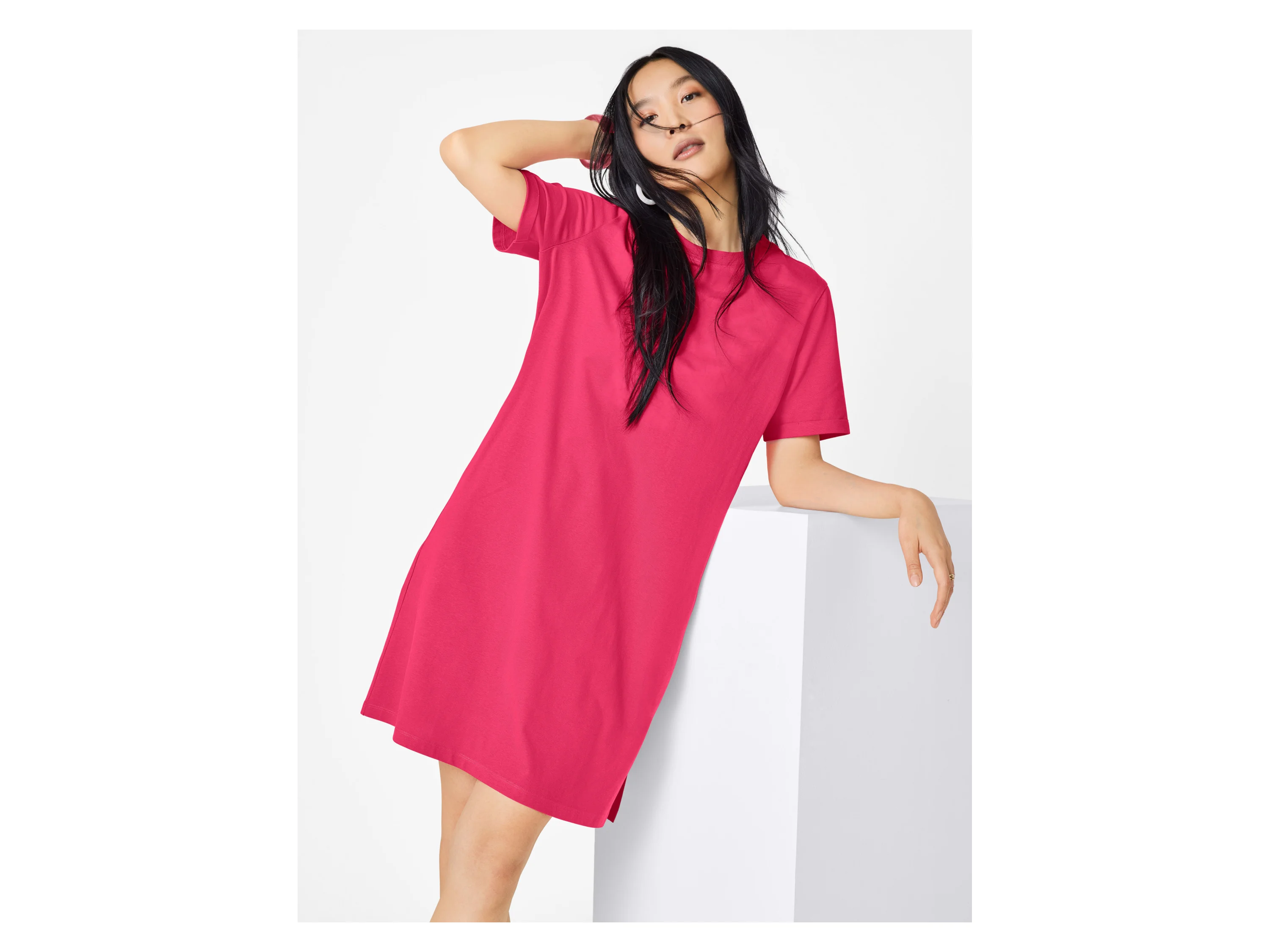 ESMARA® Damen Kleid (Pink, XS (32/34)) – Bild 2 von 4