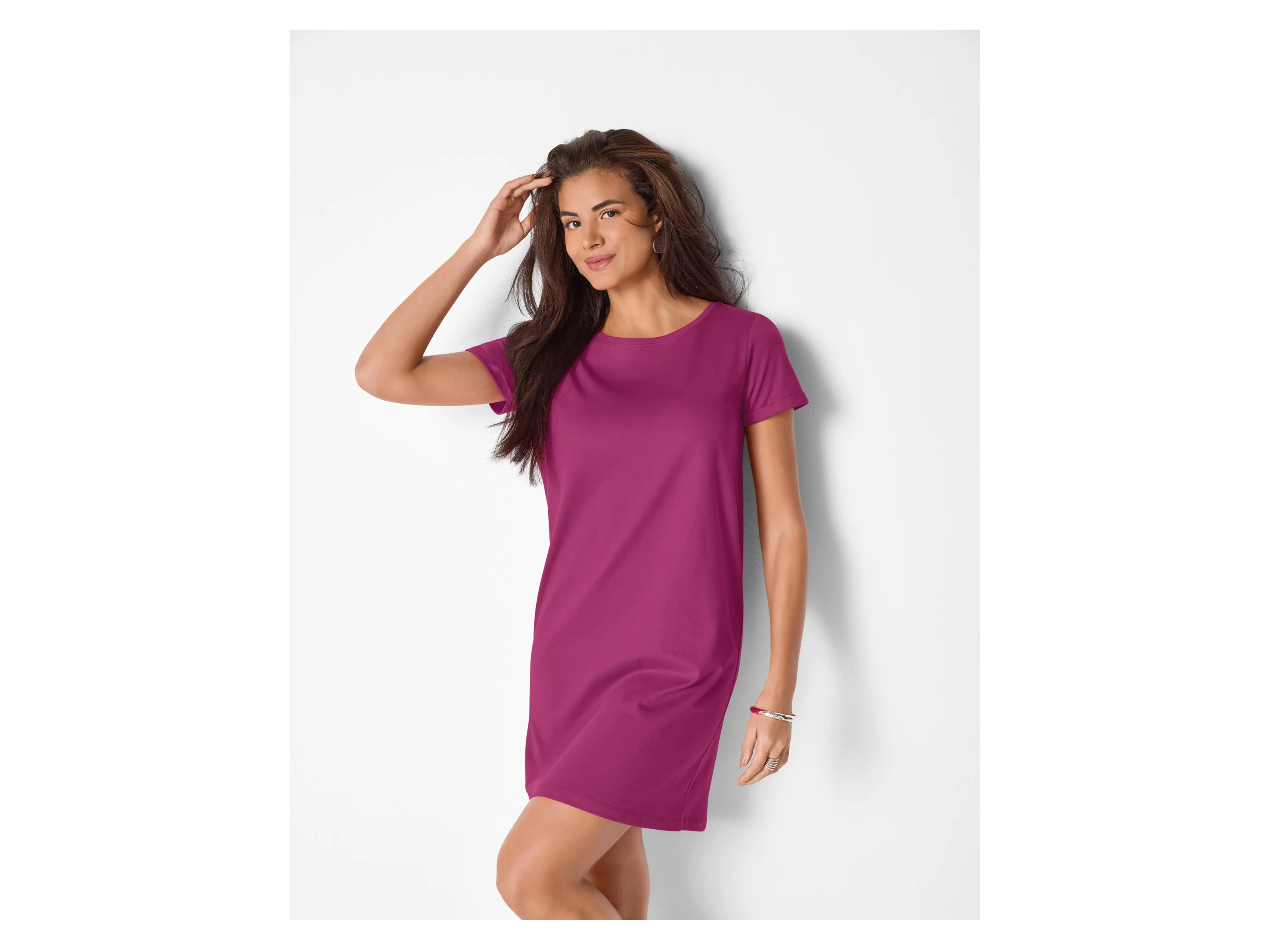 ESMARA® Damen Kleid (Pink, S(36/38)) – Bild 3 von 4