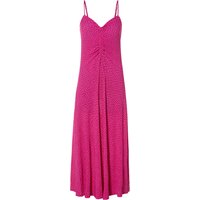 ESMARA® Damen Kleid Plissee (pink gemustert, M(40/42))