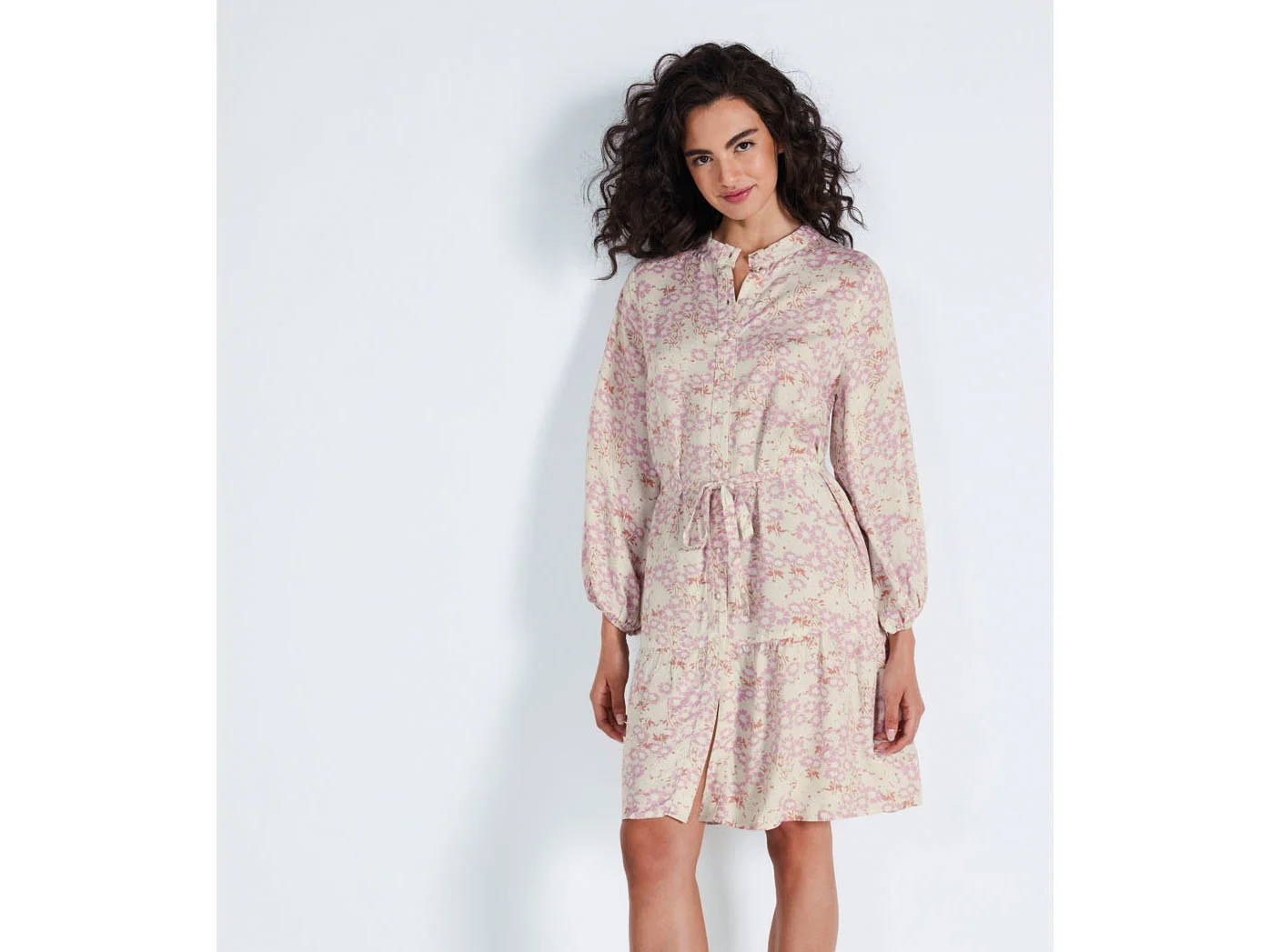 ESMARA® Damen Kleid (Rosa, 46) – Bild 2 von 4