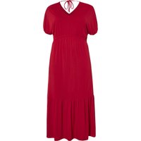 ESMARA® Damen Kleid (Rot, XXL(52/54))