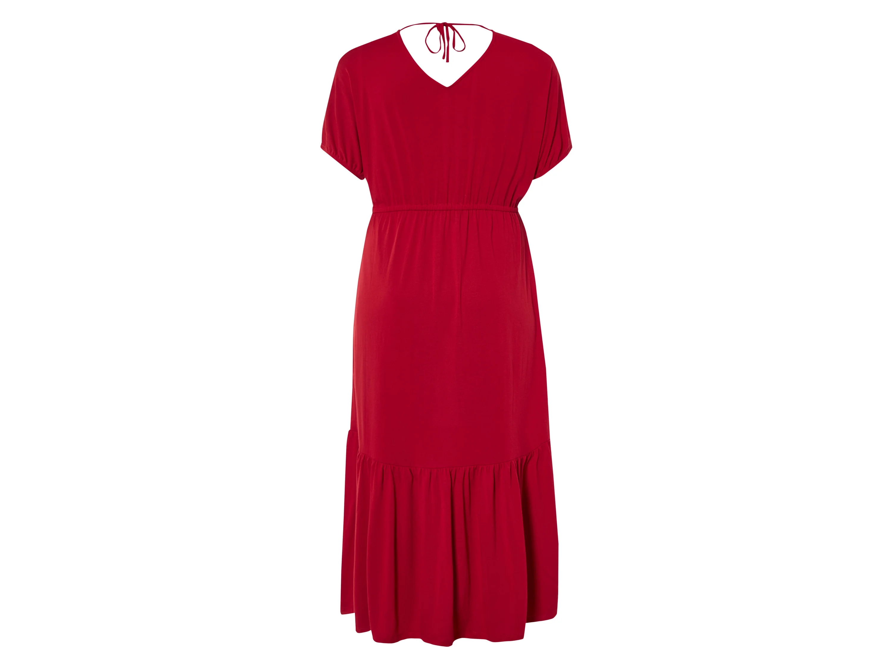 ESMARA® Damen Kleid (Rot, XL(48/50)) – Bild 3 von 4