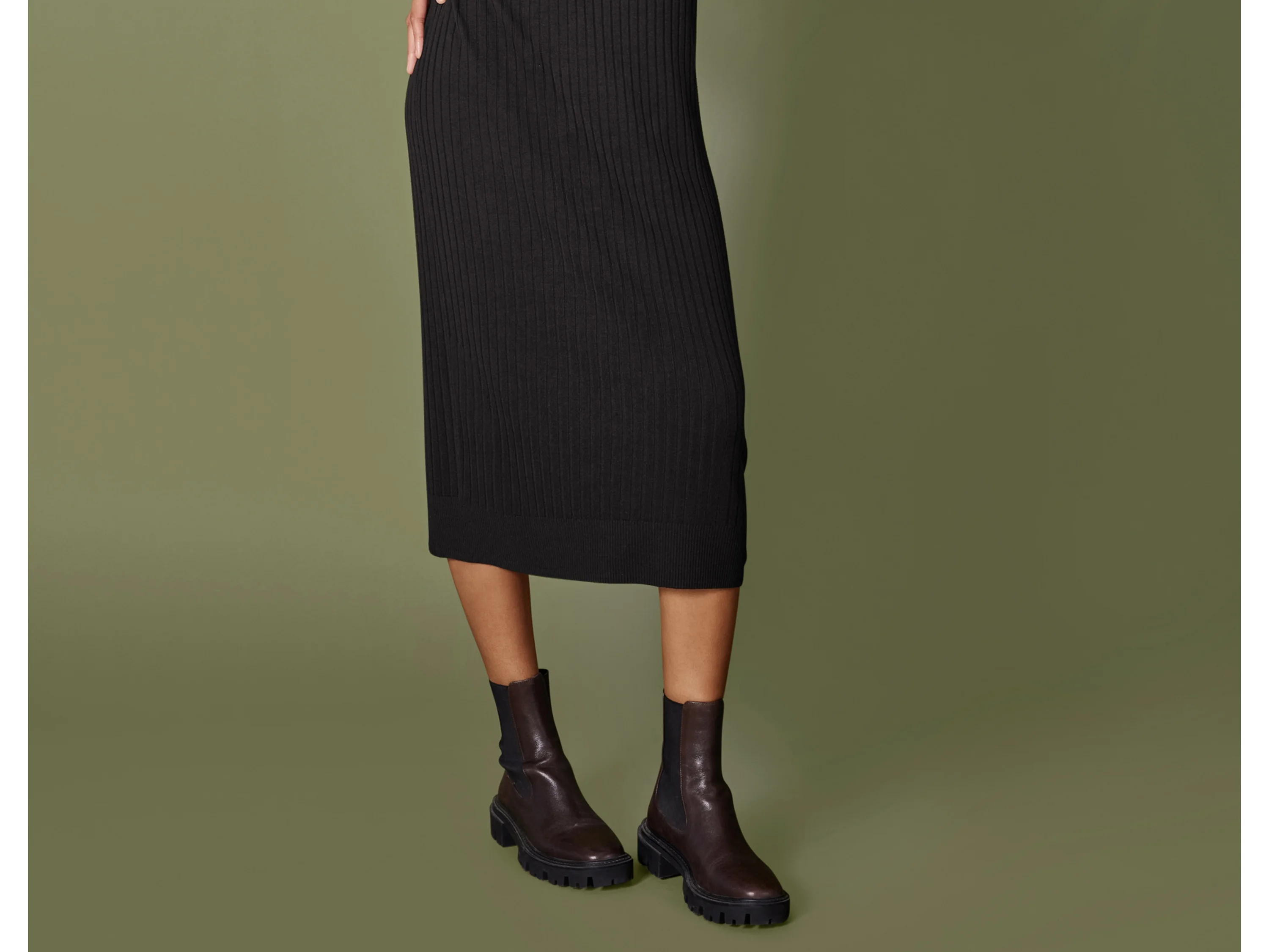 ESMARA® Damen Kleid (Schwarz, S(36/38)) – Bild 4 von 4