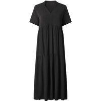 ESMARA® Damen Kleid (Schwarz, L(44/46))