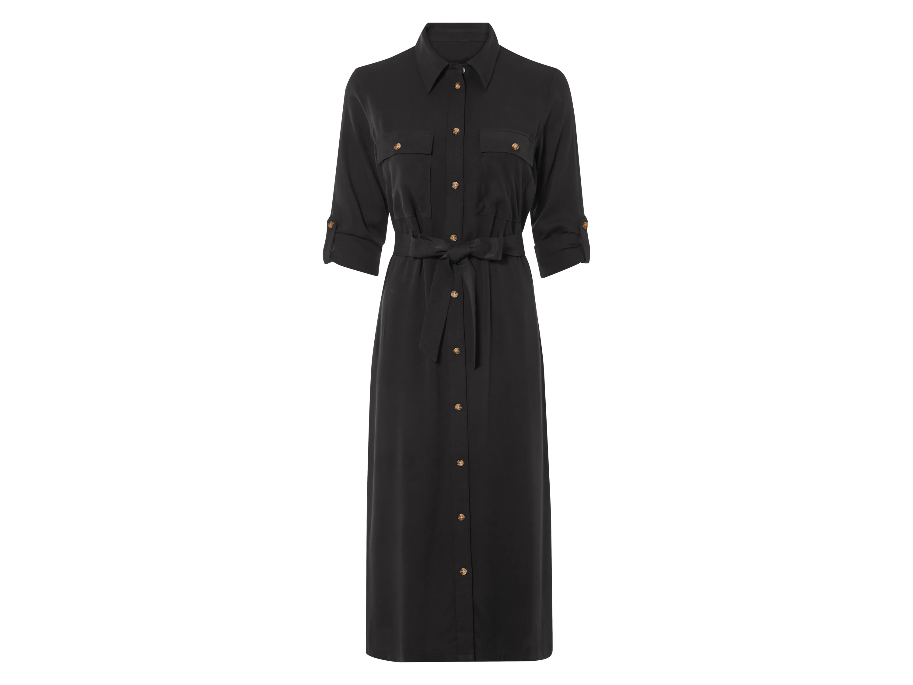 ESMARA® Damen Kleid (Schwarz, 38) – Bild 4 von 4