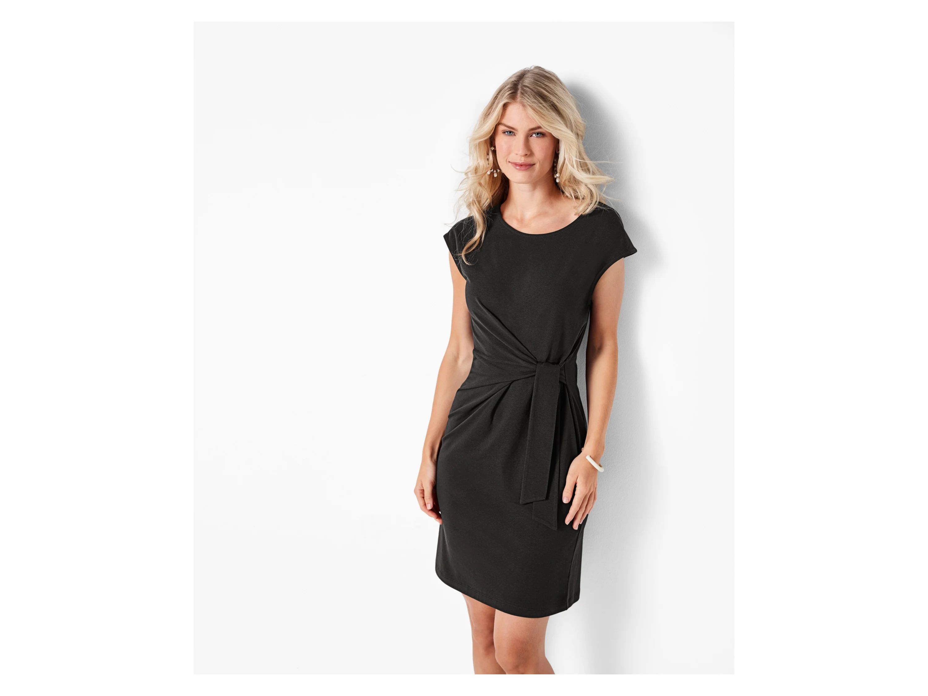 ESMARA® Damen Kleid (Schwarz, XS(32/34)) – Bild 2 von 4
