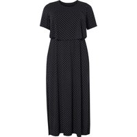 ESMARA® Damen Kleid (Schwarz, XL(48/50))
