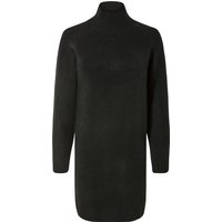 ESMARA® Damen Kleid Strick (Schwarz, XL(48/50))