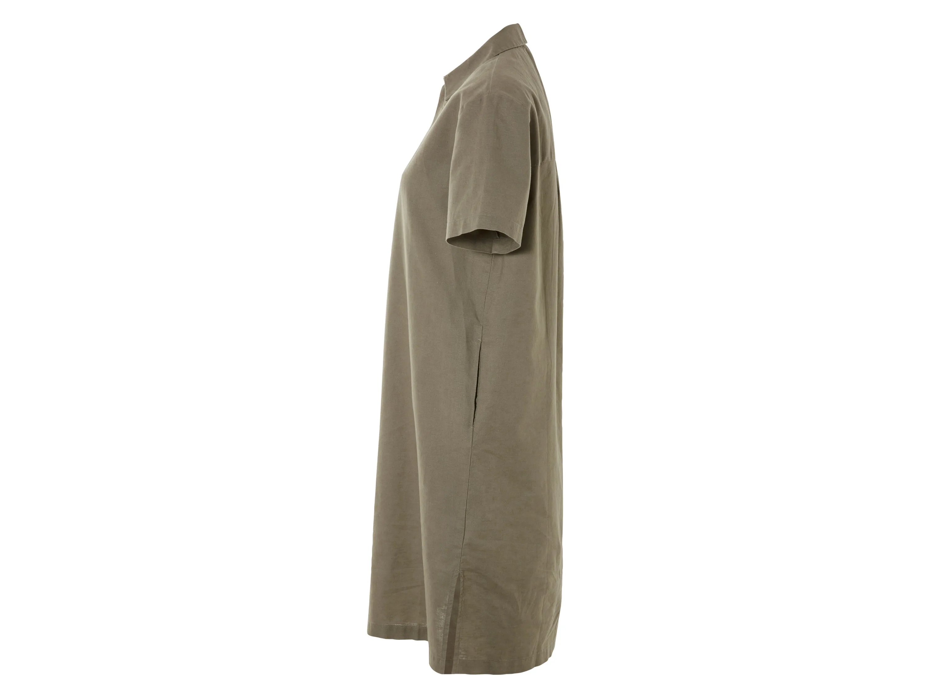 ESMARA® Damen Kleid (Taupe, 42) – Bild 4 von 4