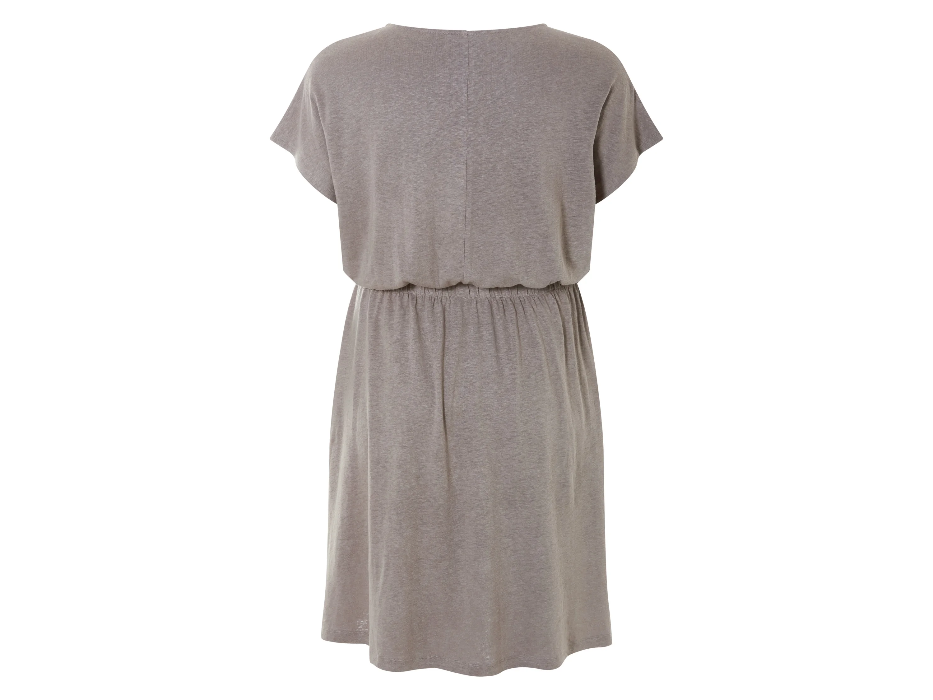 ESMARA® Damen Kleid (Taupe, XXL(52/54)) – Bild 3 von 4