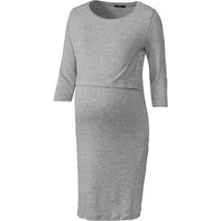 ESMARA® Damen Kleid Umstand (Grau, L (44/46))