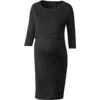 ESMARA® Damen Kleid Umstand (Schwarz, XS (32/34))