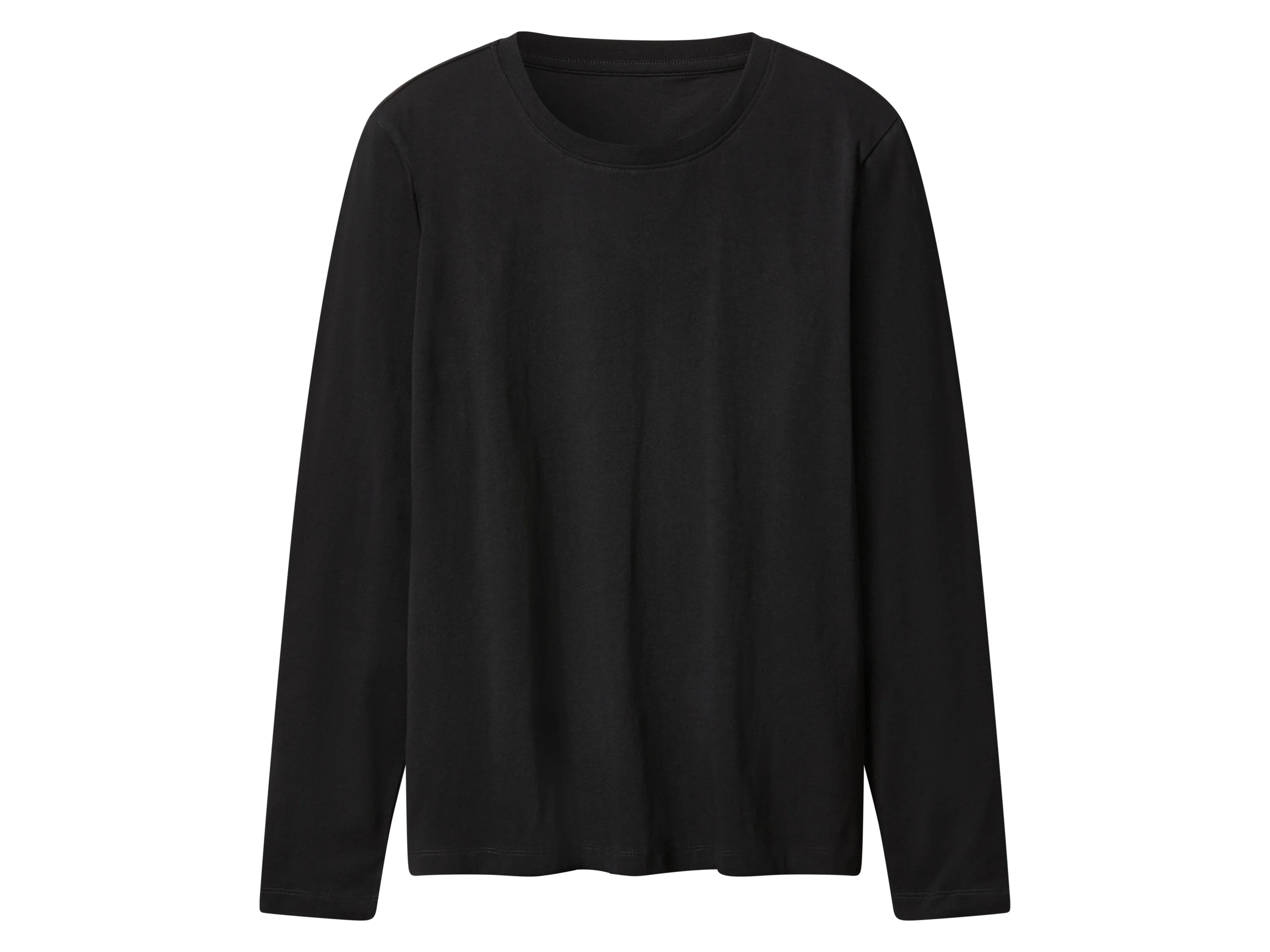 ESMARA® Damen Langarmshirt, 2 Stück (Schwarz/weiß, XS(32/34)) – Bild 4 von 4