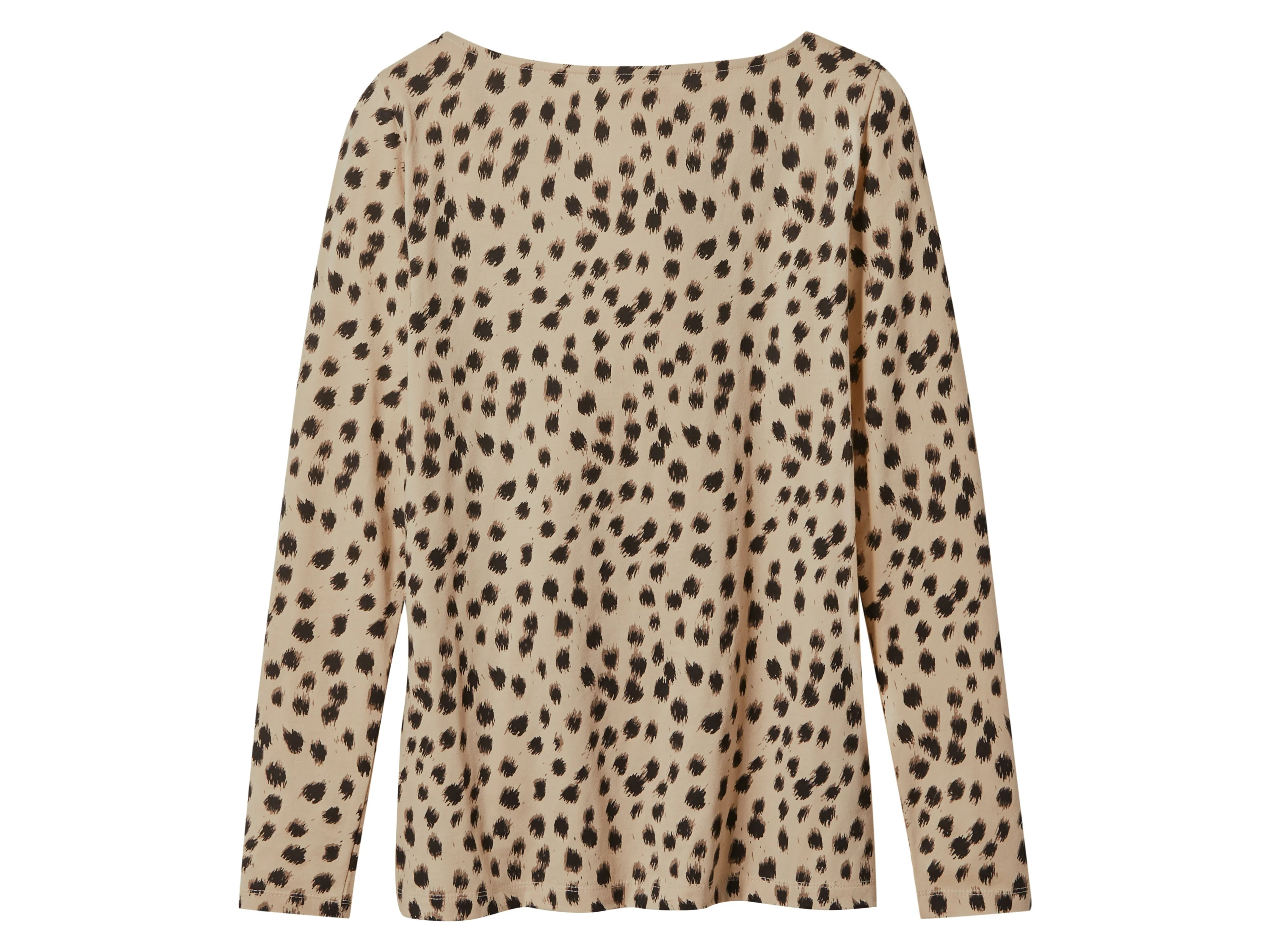 ESMARA® Damen Langarmshirt (Leo, XS(32/34)) – Bild 3 von 4