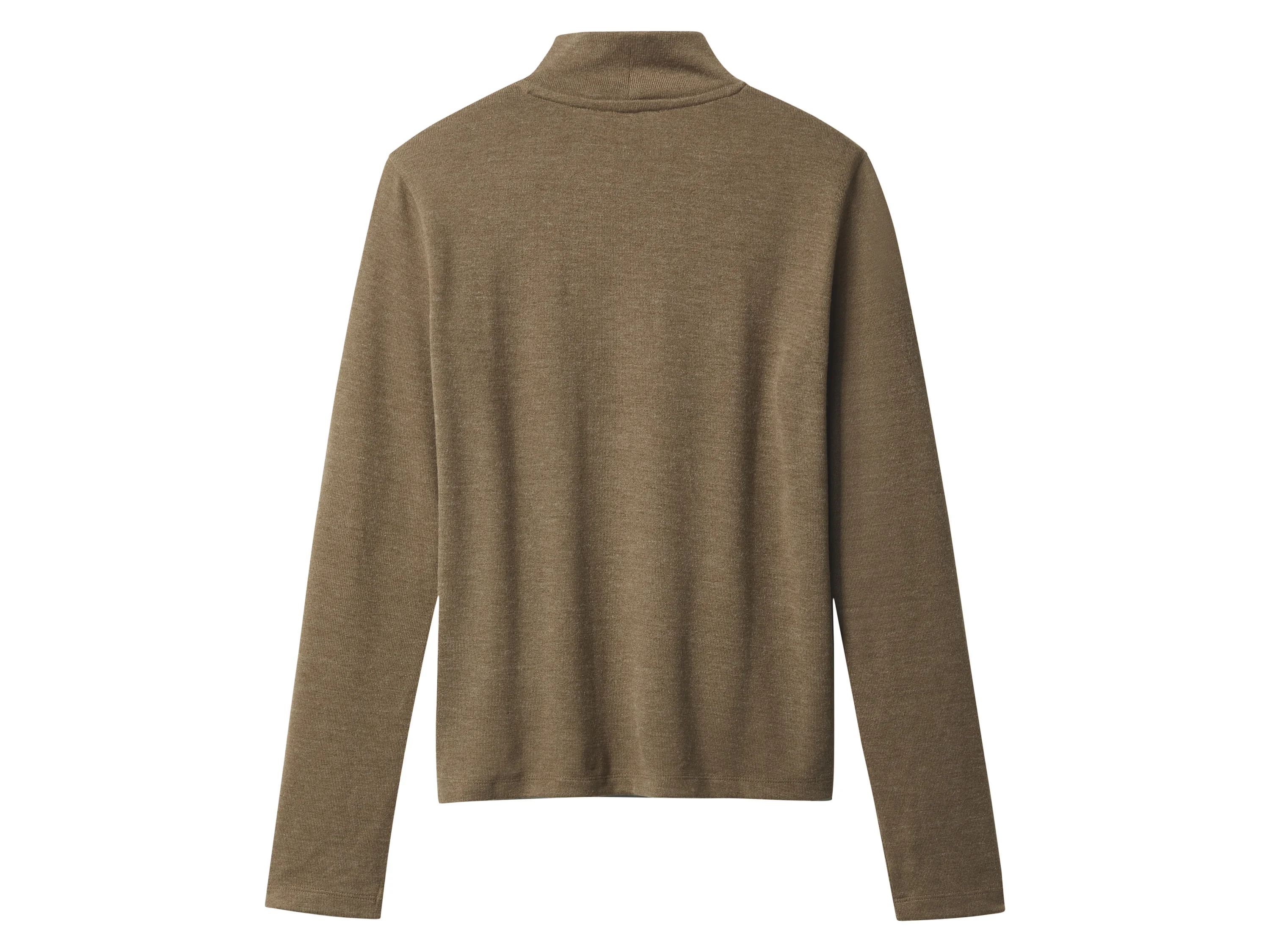 ESMARA® Damen Langarmshirt (Olive, L(44/46)) – Bild 3 von 3