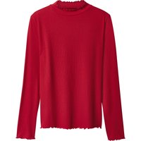 ESMARA® Damen Langarmshirt (Rot, L(44/46))