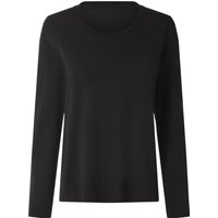 ESMARA® Damen Langarmshirt (Schwarz, XS(32/34))