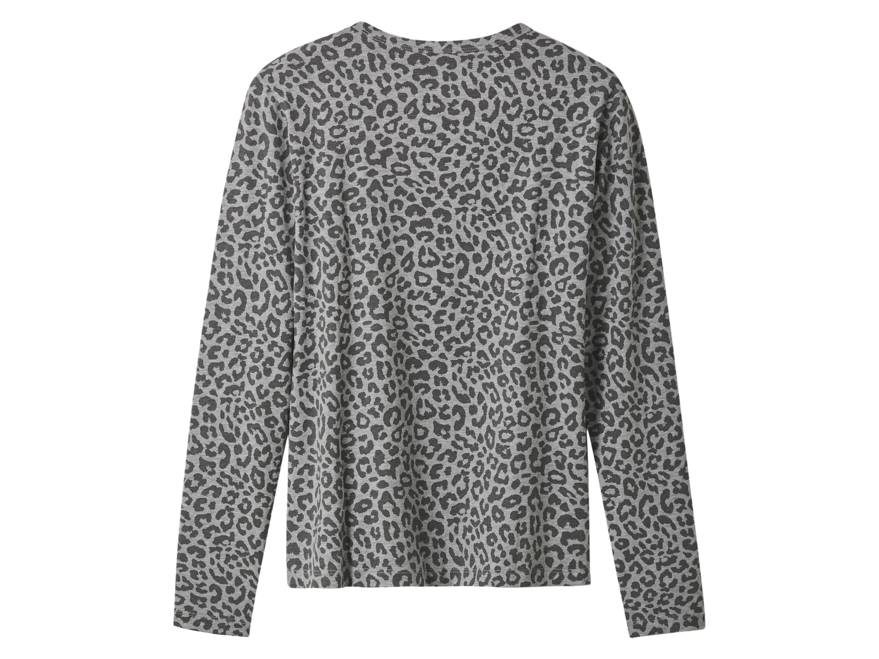 ESMARA® Damen Langarmshirt (Schwarz/Grau, M(40/42)) – Bild 3 von 3