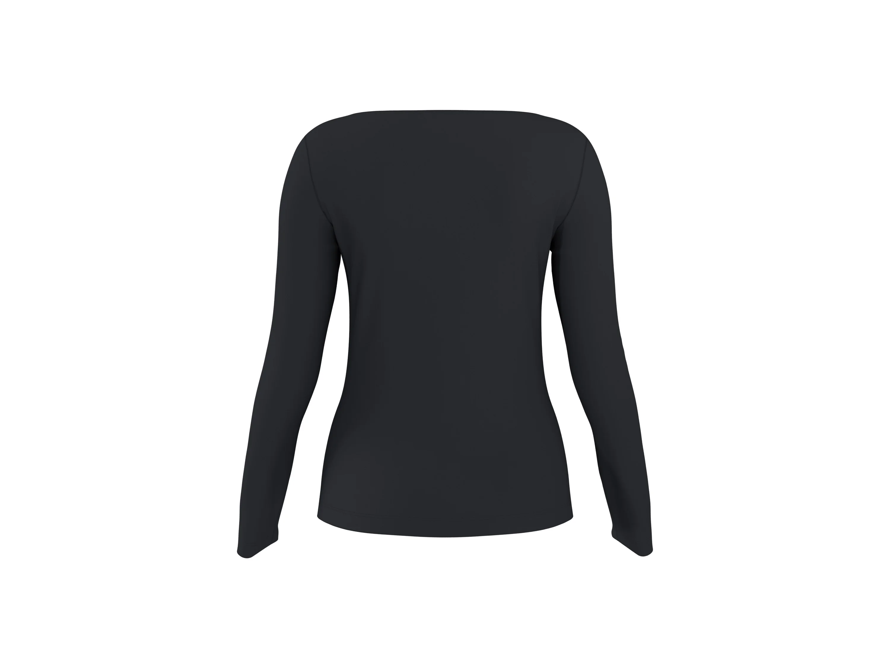 ESMARA® Damen Langarmshirt (Schwarz, S(36/38)) – Bild 3 von 3