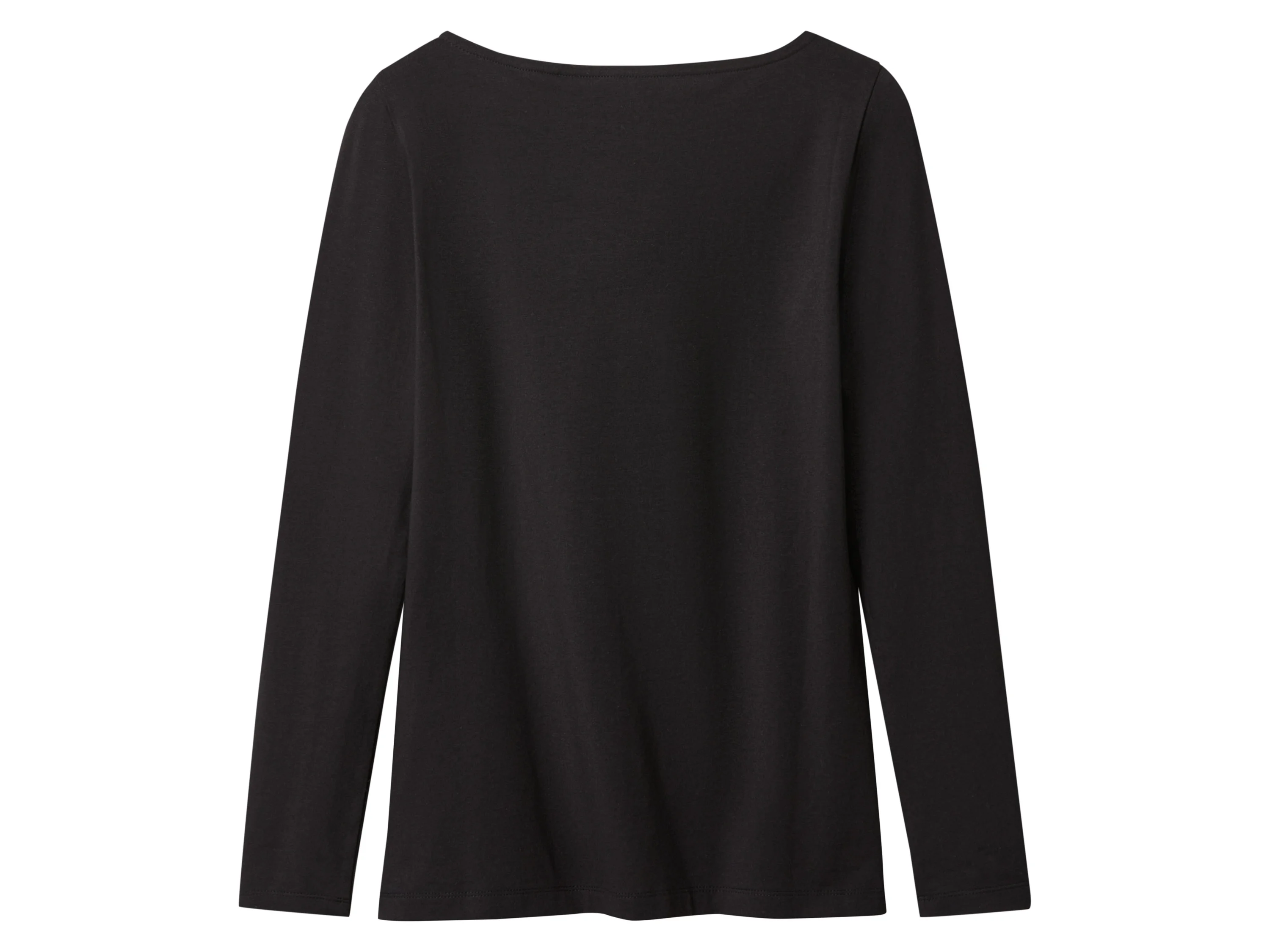ESMARA® Damen Langarmshirt (Schwarz, XS(32/34)) – Bild 3 von 4