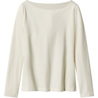 ESMARA® Damen Langarmshirt (Weiß, XS(32/34))