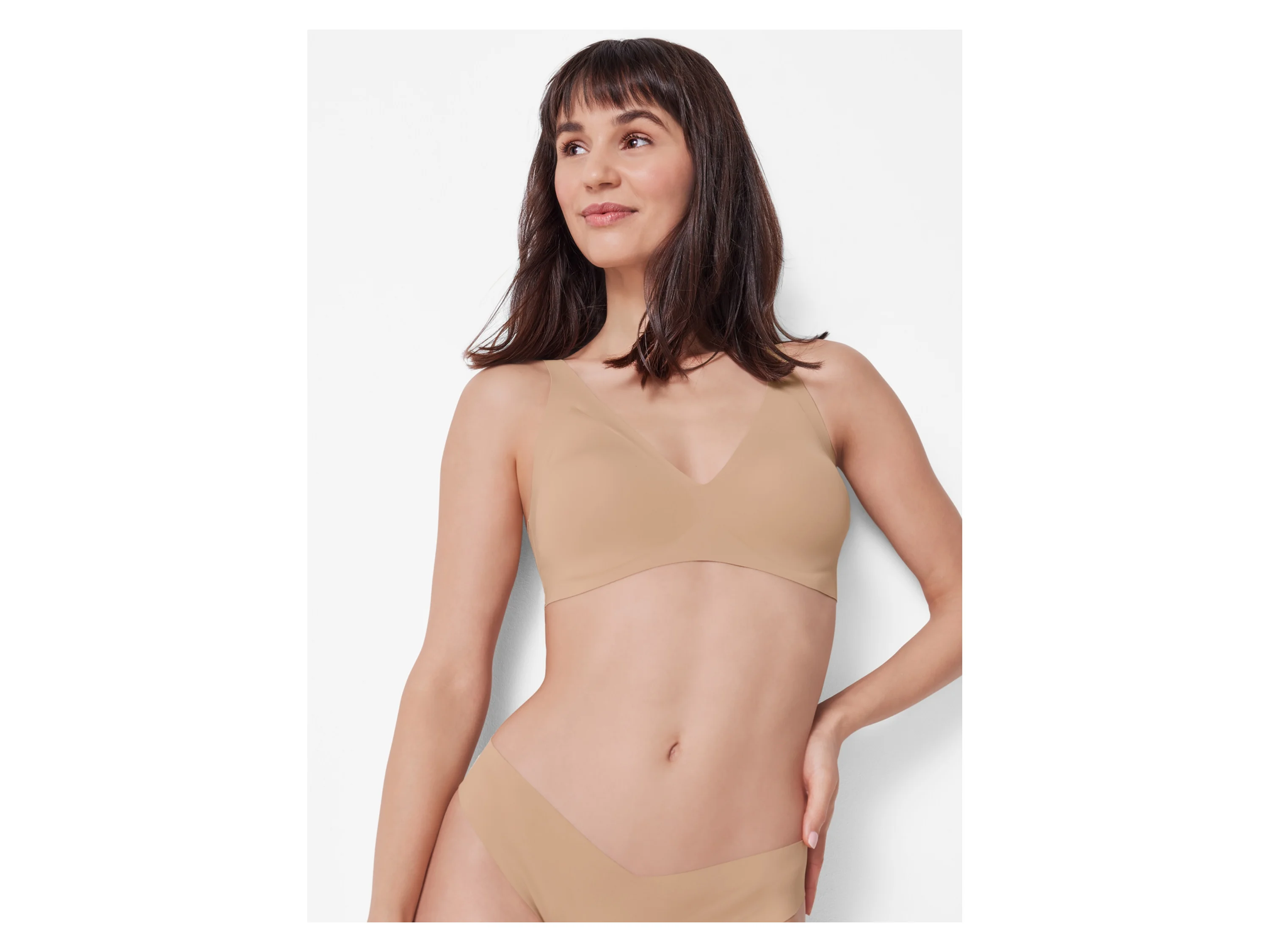 ESMARA® Damen Lasercut-BH (Hellbraun, S (36/38)) – Bild 2 von 2