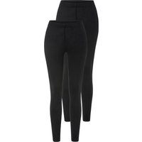 ESMARA® Damen Leggings 2er (Schwarz, XS (32/34))