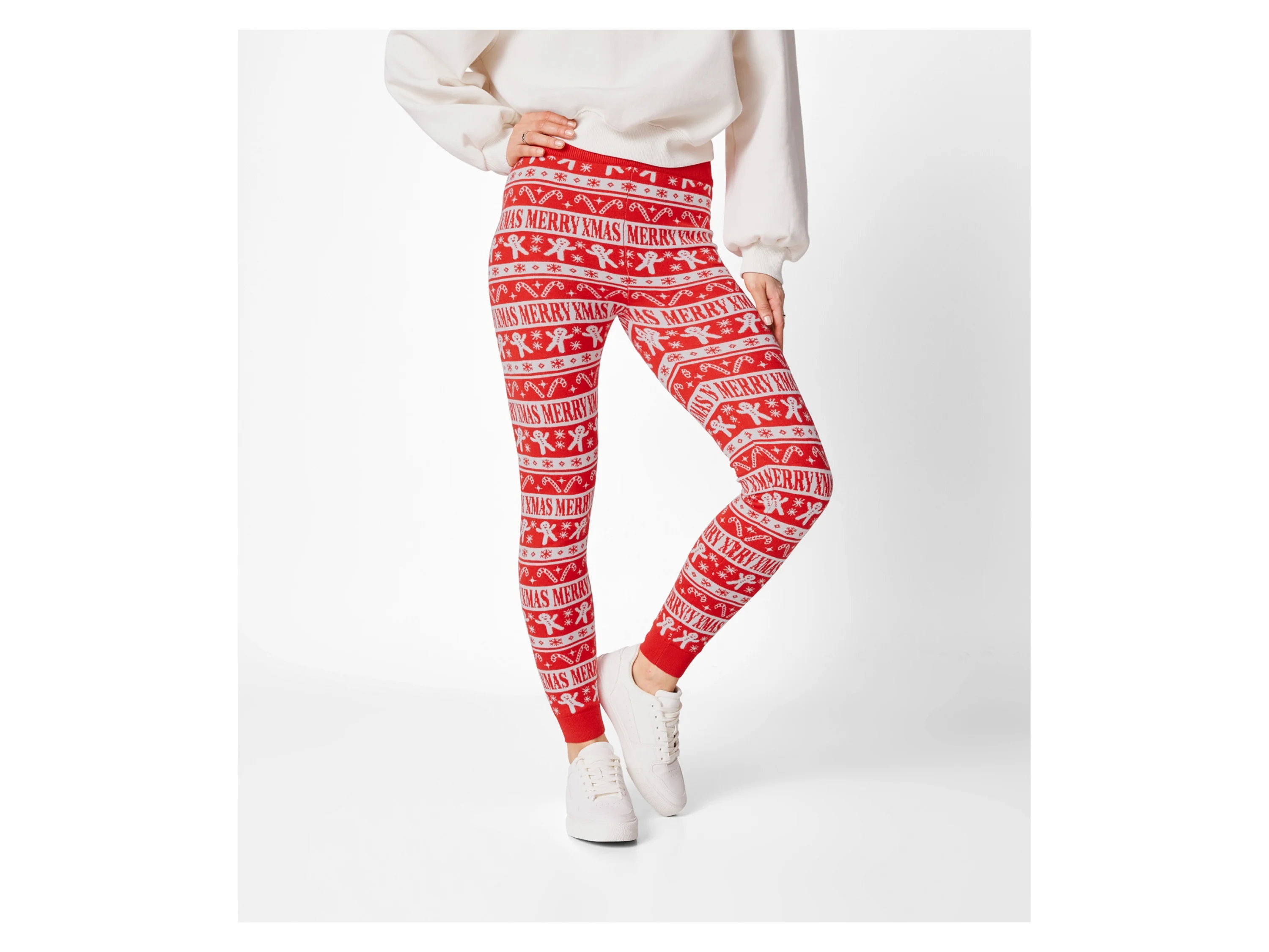 ESMARA® Damen Leggings (Rot, S(36/38)) – Bild 2 von 3