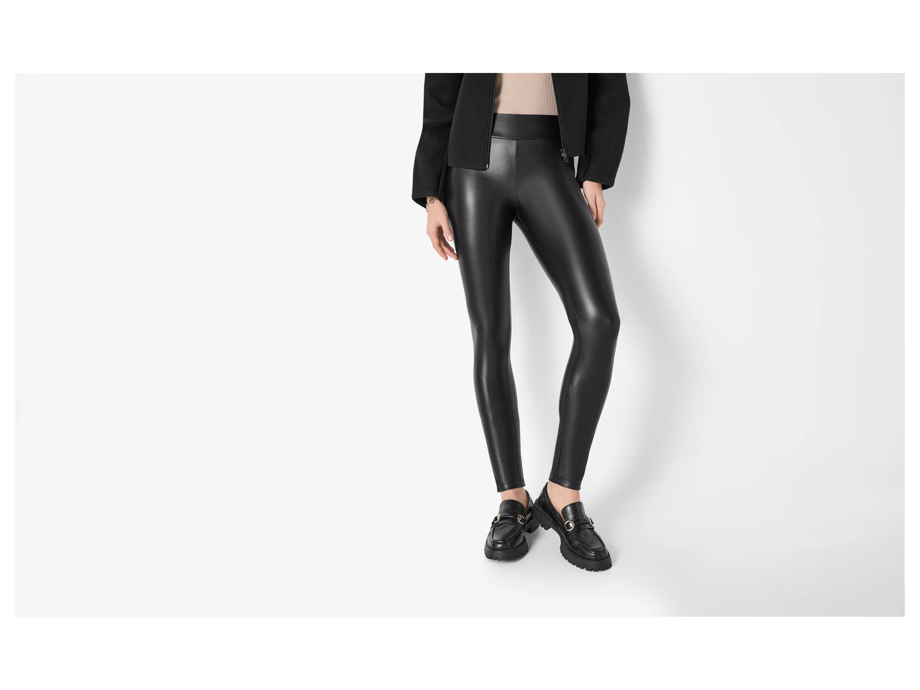 ESMARA® Damen Leggings (Schwarz, 38) – Bild 2 von 4